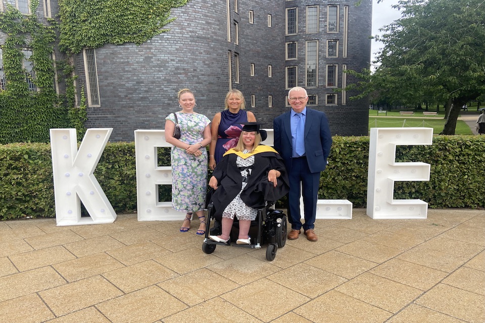 Hard-working Nina overcomes daily challenges to graduate with degree 